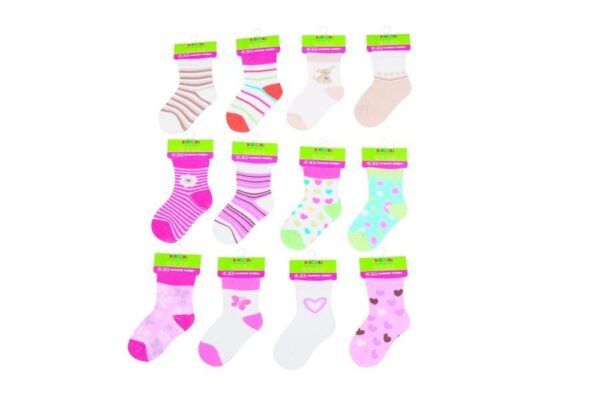 Kojenecké ponožky dívčí  (12 až 18m)