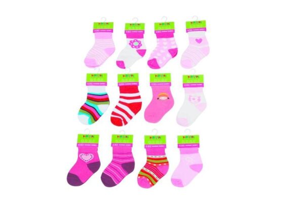Kojenecké ponožky dívčí (6 až 12m)