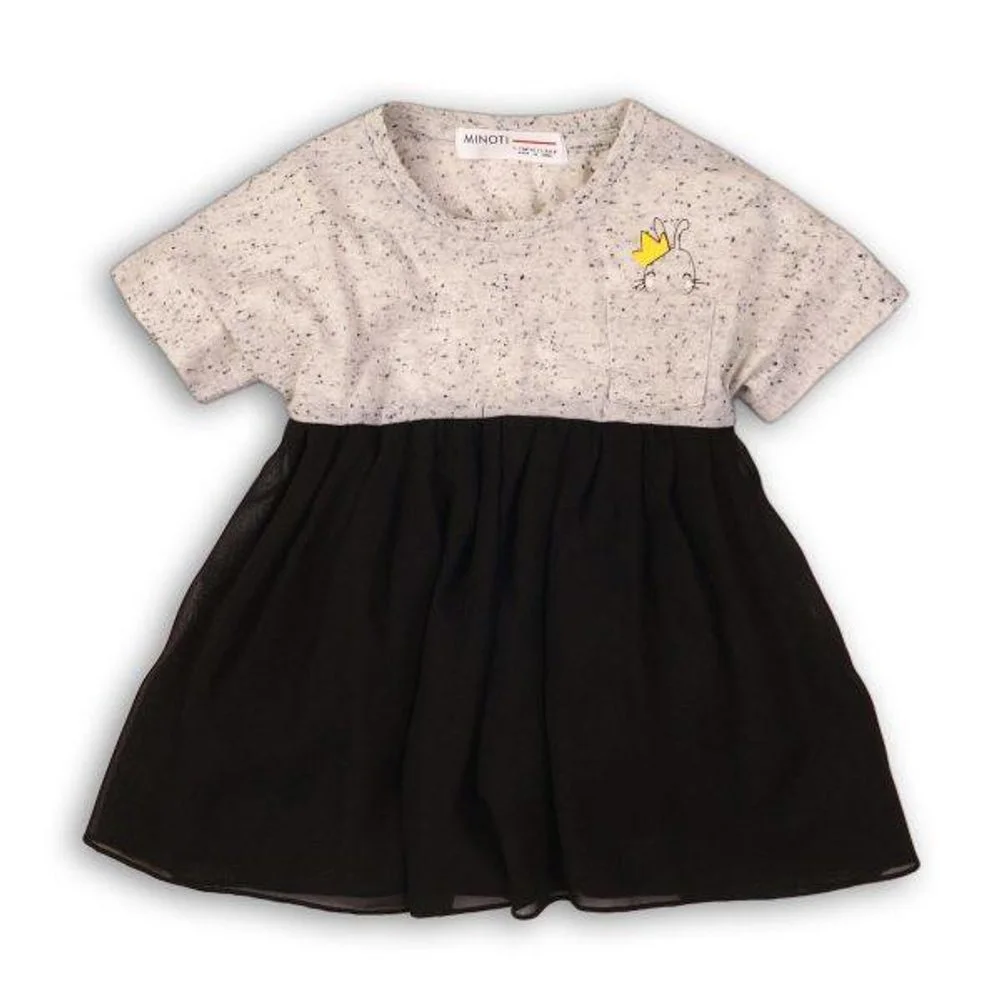 Šaty dívčí s dlouhým rukávem