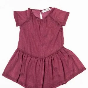 Šatý dívčí s krátkým rukávem