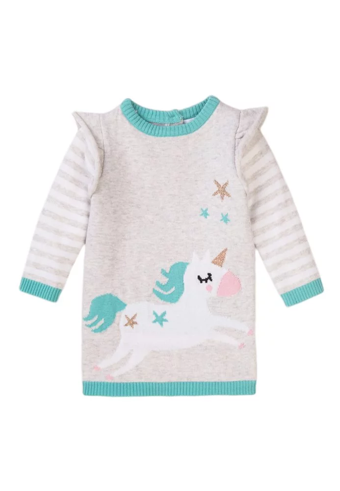 Šaty dívčí úpletové