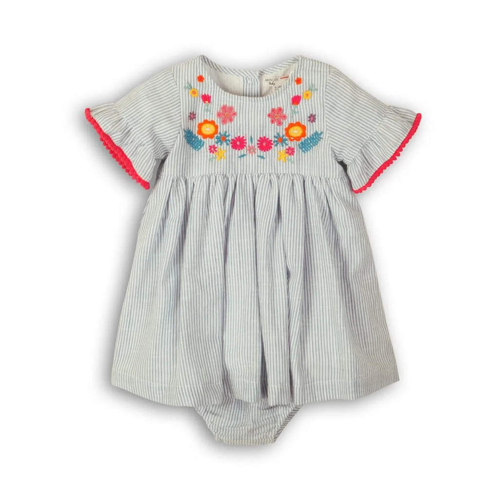 Šaty kojenecké s kalhotkami