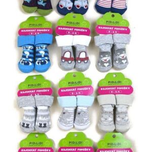 ponožky kojenecké na kartě (0 až 6m)