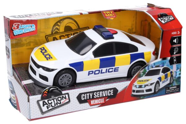 Auto policie na setrvačník s efekty 32 cm