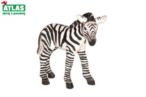 B - Figurka Zebra hříbě 7cm