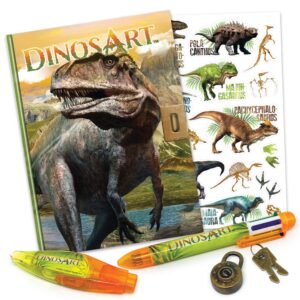 Dinosauří zápisník se zámkem