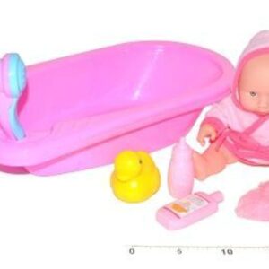 Miminko 24 cm s vaničkou