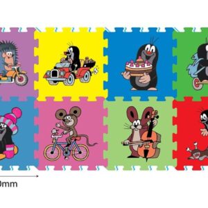 Pěnové puzzle krtek 30x30 8ks