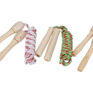 Švihadlo 220 cm dřevěné držadlo ergonomické