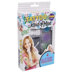 Tetování se třpytkami - holky
