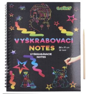 Vyškrabovací notes 28x21
