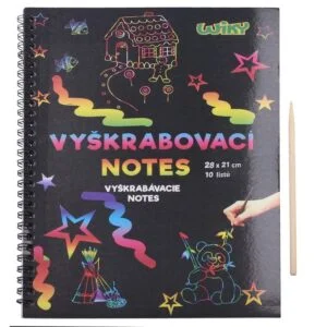 Vyškrabovací notes 28x21