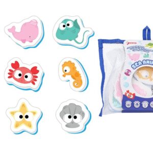 Hračky do vany pěnové zvířátka z moře 9 ks