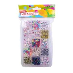Korálky set 90g Kvádr