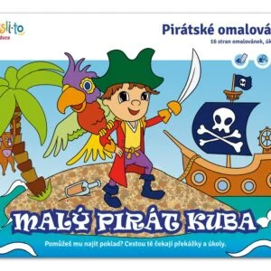 Malý pirát Kuba omalovánka A5