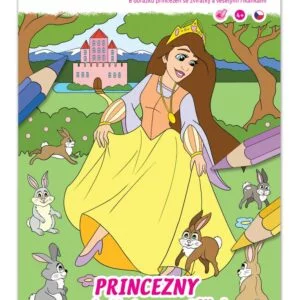 Princezny a její mazlíčci omalovánka A5