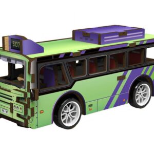 3D puzzle dřevěné - Autobus 14 cm