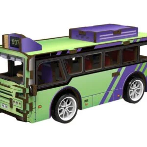 3D puzzle dřevěné - Autobus 14 cm
