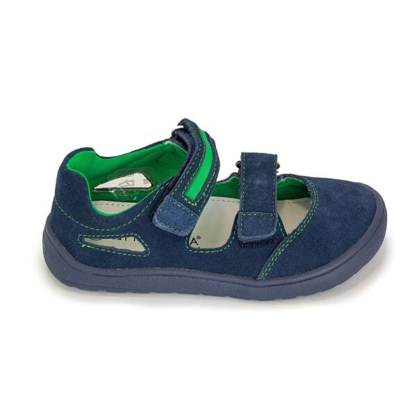 Chlapecké sandály Barefoot PADY NAVY