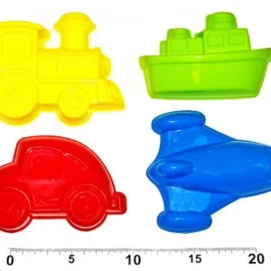 Bábovičky na písek 4 ks