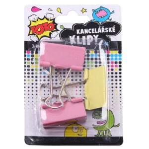 Klip kancelářský 3 ks