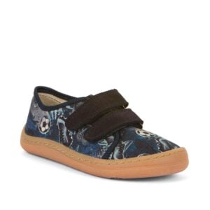 Chlapecké barefoot tenisky CANVAS Blue Froddo G1700390 - modrá - 30