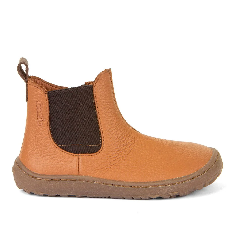 Dětské barefoot boty CHELYS Cognac Froddo G3160237-1 - hnědá - 42