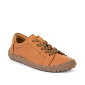 Dětské celoroční barefoot tenisky LACES COGNAC Froddo G3130257 - hnědá - 42