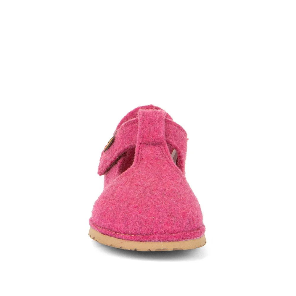 Dívčí barefoot bačkory FLEXY WOOLY Fuxia; Froddo; G1700378-6 - 30