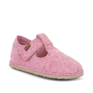 Dívčí barefoot bačkory FLEXY WOOLY Pink; Froddo; G1700378-7; růžová - 30