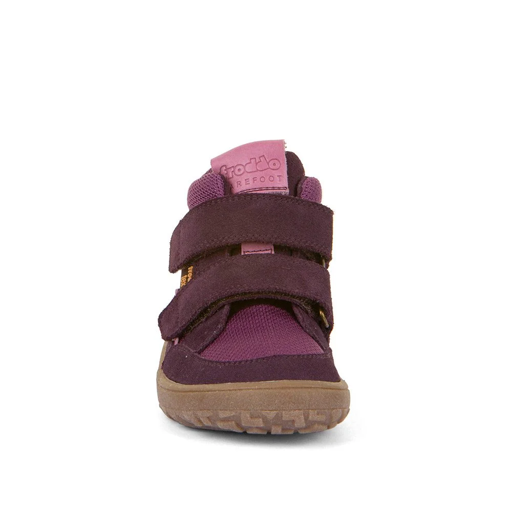 Dívčí barefoot boty TEX AUTUMN  Purple Froddo G3110254-7 - fialová - 40