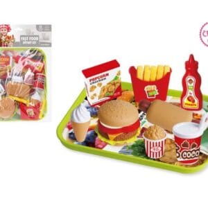 Občerstvení Fast Food s táckem - český obal