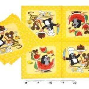 Párty ubrousek  Krtek a kamarádi 12 ks