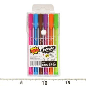 Propiska barevná sada 6 ks