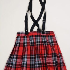 sukně plisovaná se šlemi