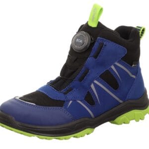 Chlapecké celoroční boty JUPITER  Blau/Green Gore-Tex BOA