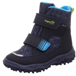 Dětské zimní boty HUSKY Blue/Turguoise Gore-Tex