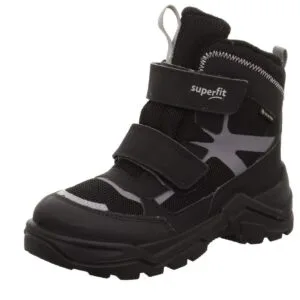 Dětské zimní boty SNOW MAX Black/Light Grey Gore-TEX