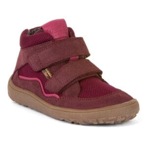 Dívčí barefoot boty TEX AUTUMN  Bordeaux Froddo G3110254-4 červená - 40