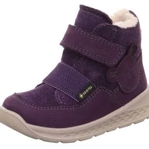 Dívčí zimní boty BREEZE Purple/Pink Gore-Tex