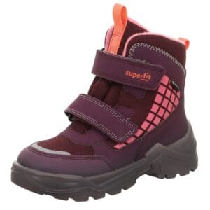 Dívčí zimní boty SNOW MAX Red/Pink Gore-TEX