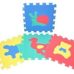 Měkké puzzle bloky zvířata