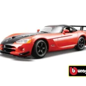 Bburago 1:24 Dodge Viper SRT10 ACR Red/Black