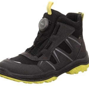 Chlapecké celoroční boty JUPITER  Grey/Yellow Gore-Tex BOA