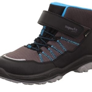 Chlapecké zimní boty JUPITER Black/Turquoise Gore-Tex