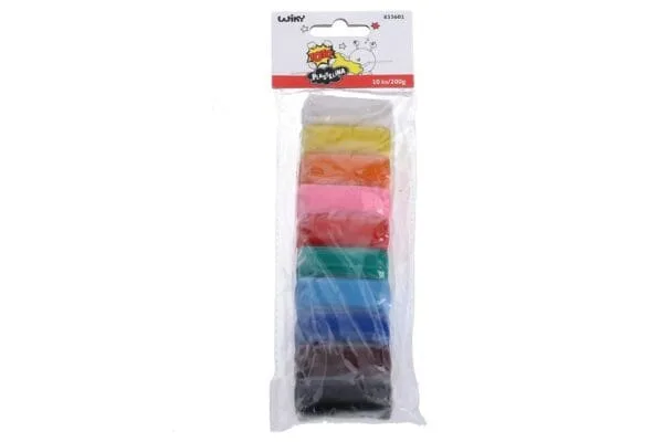 Plastelína 10 ks (200g)