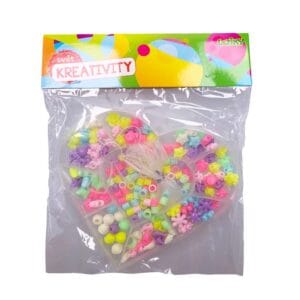 Korálky set 55g - Srdce