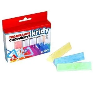 Křídy chodníkové 6ks