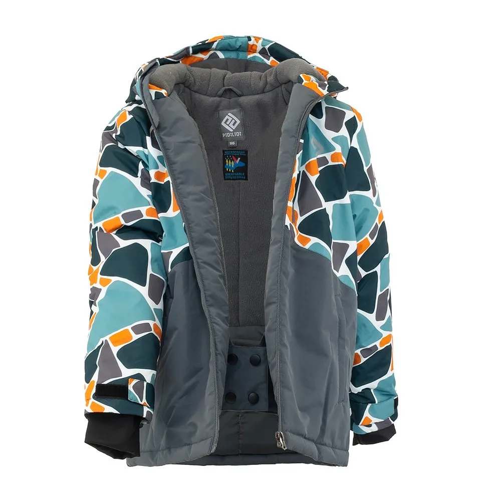 Chlapecká bunda lyžařská zimní KOMBO Pidilidi