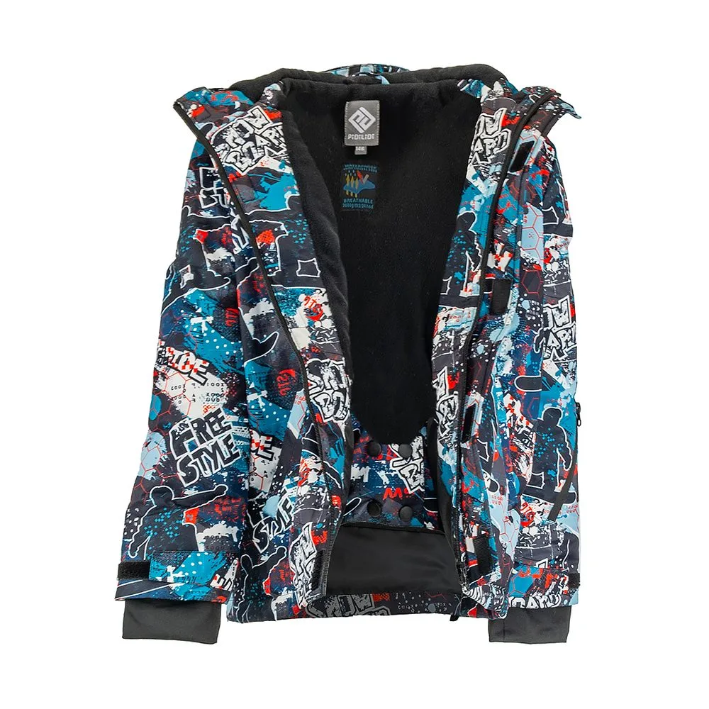 Chlapecká bunda lyžařská zimní MUJA Pidilidi